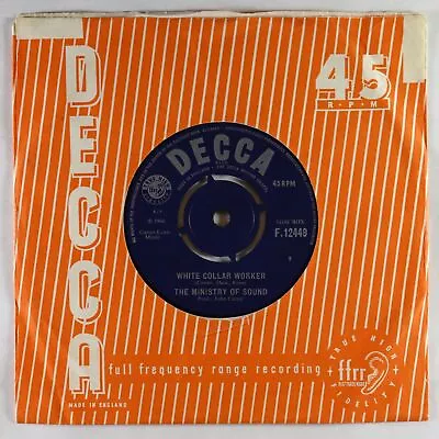 Psych Mod Beat 45 - Ministry Of Sound - White Collar Worker - Decca UK • $8