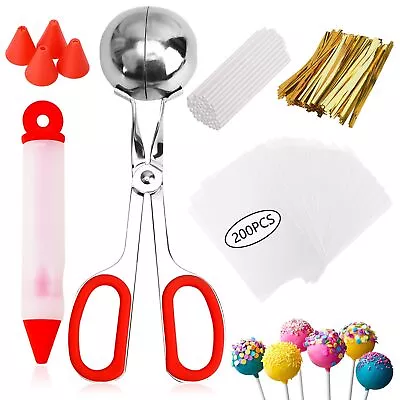 Cake Pop Molds Kit 606PCS Lollipop Cake Pop Set 1 Cake Pop Scooper And Decor... • $22.49