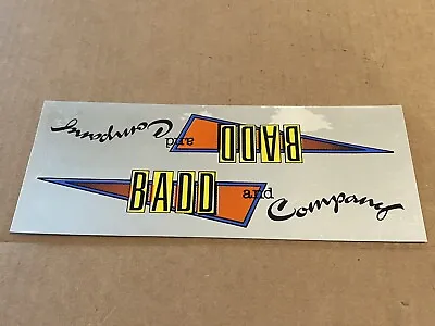 NOS BADD And Company Frame Sticker/Decal Vintage Bmx GT03143 • $105.99