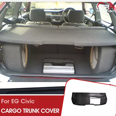 Carbon Fiber For HONDA EG Civic Hatch Back Rear Cargo Trunk Cover • $419