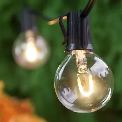 FlexFilament G50 Shatterproof LED Patio Lights Edison Globe String Lights • $139.99