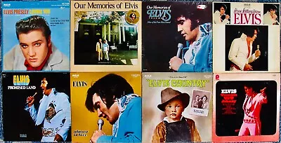 ELVIS PRESLEY~8 Great Albums~Rockabilly~1 Promo Albums~RCA VICTOR - CAMDEN • $79.99