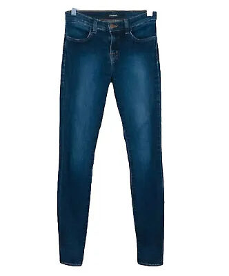 J BRAND Palisade Super Skinny Jeans Size 26 Blue (26x29) Medium Wash Zip Fly • $25