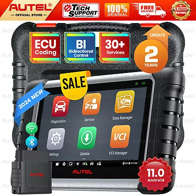 2024 Autel MaxiPRO MP808BT PRO Diagnostic Scanner Android 11.0 Car Coding FCA • $589