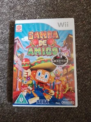 Samba De Amigo (Nintendo Wii 2008) Sega • £1.93