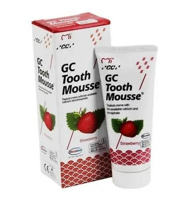 GC Tooth Mousse Extra Protection For Teeth Topical Tooth Crème Strawberry Flavor • $44.52