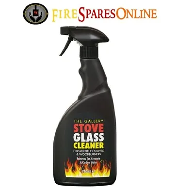 GALLERY GLASS CLEANER FOR STOVES GLASS FIRE SCREENS & GLASS OVEN DOORS 750ml • £20.95