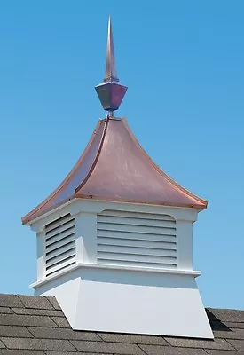 Accentua Olympia Cupola With Square Copper Finial 24 In. Square 62 In. High • $839