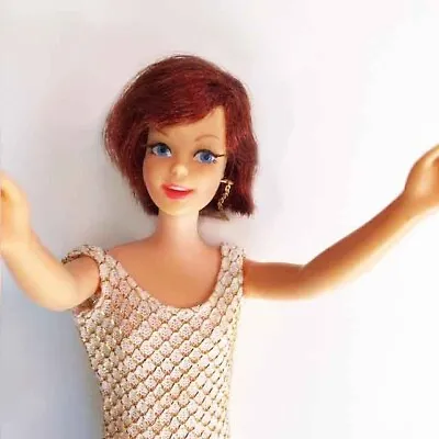 Vintage Mattel 1967-70 Barbie Brunette TNT Casey Doll #1180 In Original SS VGC • $120