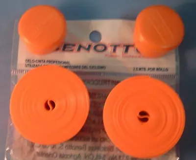 Benotto Orange Smooth Thick Road Handlebar Tape NEW / NOS Vintage-One Pair- NIB • $37.11