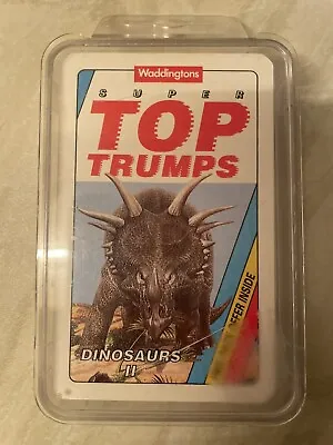 Waddingtons Super Top Trumps Dinosaurs II 1993 • £6