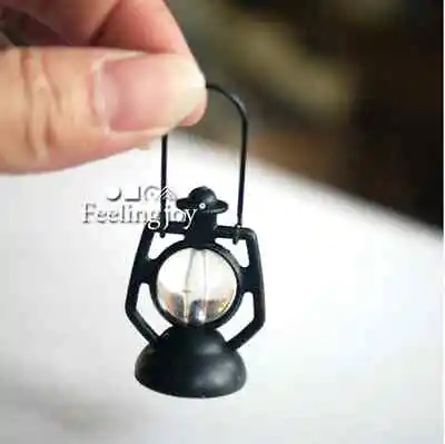 AirAds Dollhouse 1:12 Scale Miniature Lantern Dummy Kerosene Lamp Light • $4.90