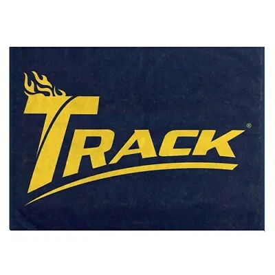 New TRACK Dye Sublimated Microfiber Towel BLACK/YELLOW • $6.95