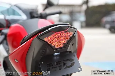 For 15-17 Yamaha FZ-07 FZ07 MT07 YZF 18-24 YZF-R3 INTEGRATED LED Tail Light SMK • $109.95