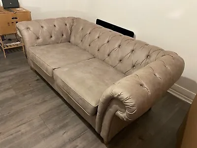 £150 • Buy NEXT Chesterfield 3 Seater Sofa In Perfect Condition