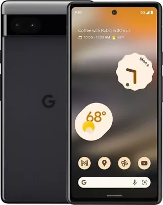 Google Pixel 6a GX7AS Unlocked 128GB Black Good • $149.99