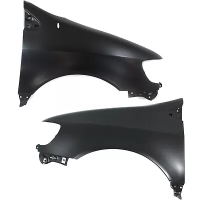 Fender Set For 1998-2003 Toyota Sienna Front Primed Steel W/ Molding Holes Pair • $167.01