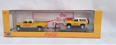 M2 Machines 1972 Chevrolet Cheyenne Super 30/1973 Chevrolet K5 Blazer  Coca-Cola • $29.99