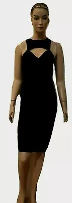 ELLE ZEITOUNE Designer Label Womens Cocktail Little Black Dress Size 8 • $45
