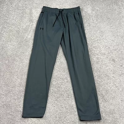 Under Armour Sweatpants Mens Large Gray Pants Active Fleece Lined Cold Gear • $14.95