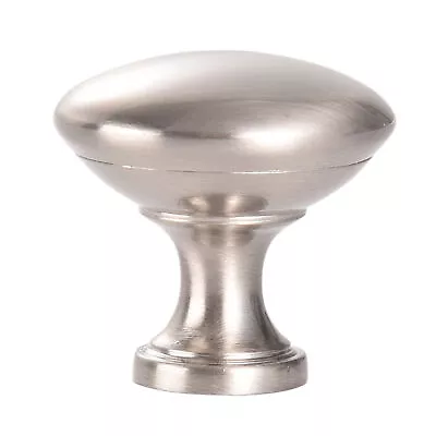 Mushroom Kitchen Bath Cabinet Knobs Knob SN NICKEL  1 1/4  61692 • $1