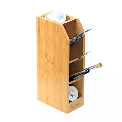 £12.44 • Buy 2UUL Tool Tidy Bamboo Organiser Storage Rack Station For Phone Repair Tools