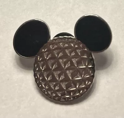 Disney - Spaceship Earth - Mickey Mouse Head Ears - Epcot Pin • $2.99
