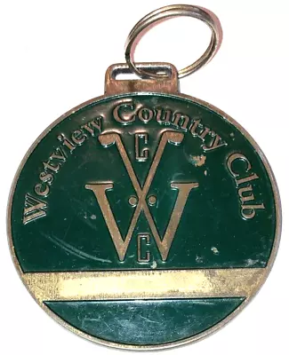 Westview Country Club Metal Golf Bag Tag Vintage Miami Florida-2005 • $19.95