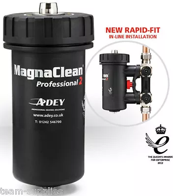 MAGNACLEAN PROFESSIONAL 2 22mm MAGNETIC BOILER CENTRAL HEATING PRO 2 FILTER ADEY • £119.95