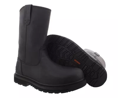 Aggressor Leveler Steel Toe Boots Mens Shoes • $59.90