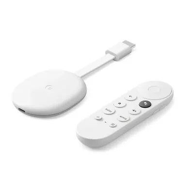 $95.80 • Buy Google Chromecast With Google TV (4K) GA01919-AU – Snow