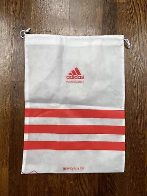 New Adidas String Bag Gym Drawstring Soccer Cleats Carry Sack Choose Adizero • $8.49