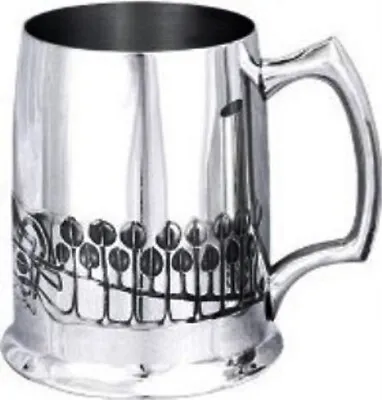 1 Pint Pewter Tankard MacIntosh Pattern Polished Surface New Boxed CRM360. • £20