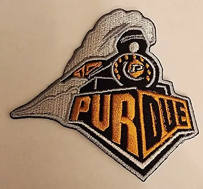 Purdue NCAA College Embroidered Iron On Patch 3 X 3  • $4.25