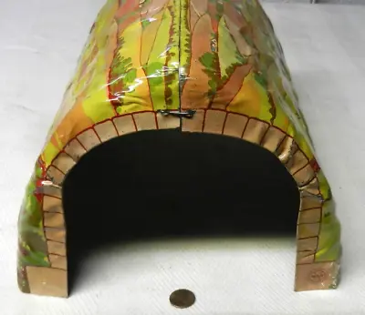 Marx 390 Tin Lithographed Farm Scene Tunnel - Great O Gauge Train Accessory! • $10