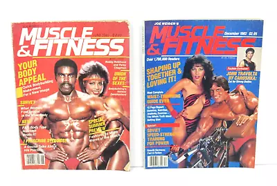 Muscle And Fitness Magazines Lot Of 4 June 83 Dec. 83 Nov. 84 Dec. 84 Used • $19.99