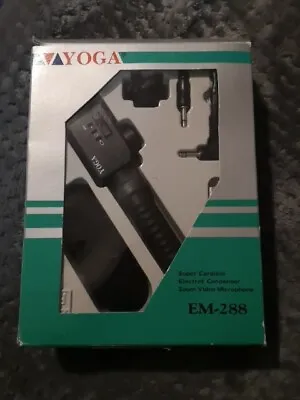 Yoga  EM-288 Camcorder Zoom Microphone Kit • £9.99