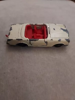 Genuine - Matchbox Lesney No 27 - Mercedes Benz 230SL -1966 In Cream-white • £9.41