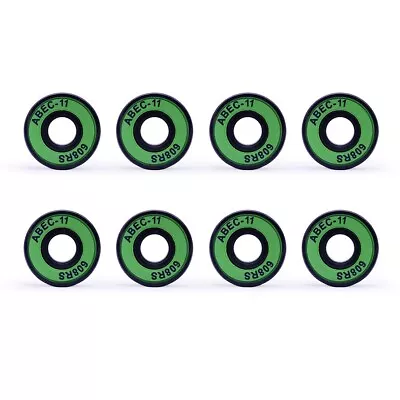 Premium Longboard Skateboarding Scooter Bearings 8x22x7mm ABEC11 (Set Of 8) • £11.66