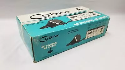 UNTESTED In Original Box COBRA 25GTL 40 Channel CB Radio W/Instructions • $49.99