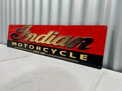 Indian Motorcycle Heavy Duty Sign 800 X 200 Free Post • $89.99