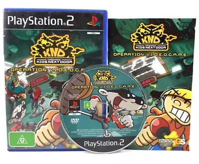 KND Codename Kids Next Door: Operation - PlayStation 2 (PS2) [PAL] - WARRANTY • $31.50