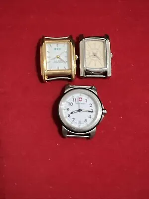 Lot Of 3 Women Wristwatch No Band One Not Work  Swiss Army La Mer Collection • $15