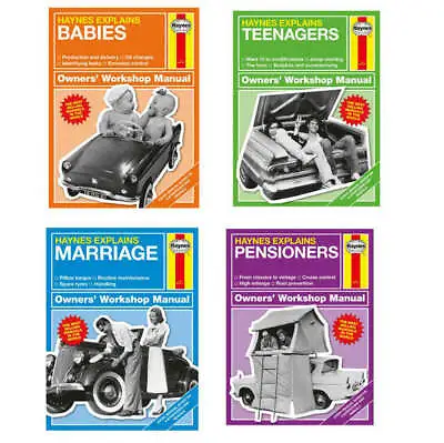 Official Haynes Explains Mini Owners Manual Babies Teenagers Pensioners Marrage • £6.95