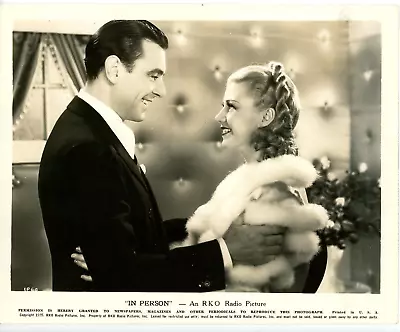 Vintage 8x10 Photo In Person 1935 Film Ginger Rogers George Brent • $15.99