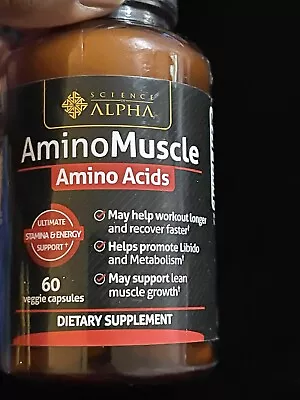 Amino Muscle - Muscle Builder Dietary Supplement 60 Caps • $23.70