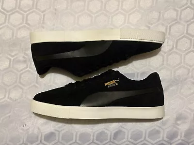Puma Suede G NEW UK 8 EUR 42 GOLF SPIKELESS TRAINERS SNEAKERS SHOES BOOTS £79 • £9