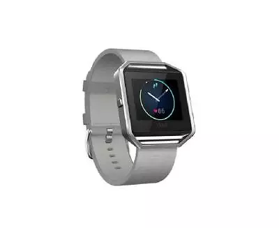 $49.99 • Buy Genuine Leather Band + Frame For Fitbit Blaze Mist Steel Premium Frame Large