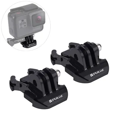 2PCS Buckle Mount Horizontal Surface Quick Release For GoPro HERO 12/11/10/9/8/7 • $13.49