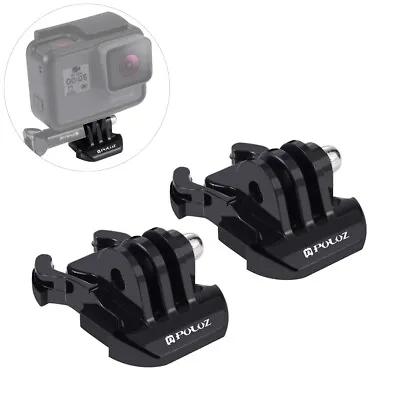 $12.99 • Buy 2PCS Buckle Mount Horizontal Surface Quick Release For GoPro HERO Session9/8/7/6